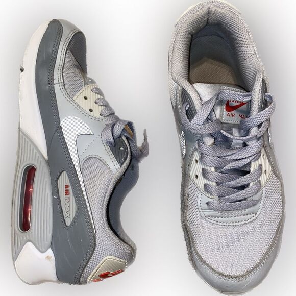 Nike Air Max 90 Light Smoke Grey/Reflect Silver Men’s 8.5 Women’s 10 main image 7